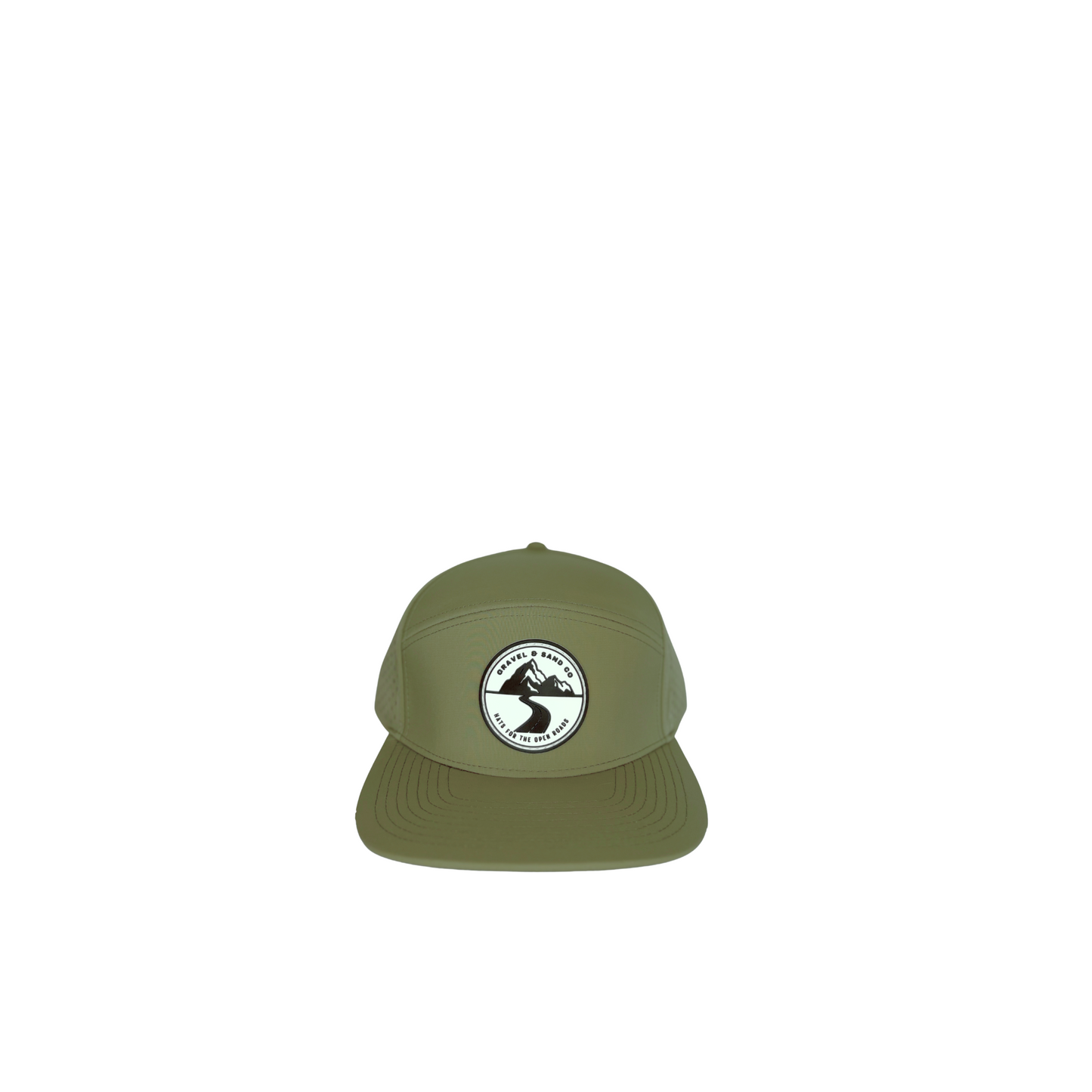 The Origin – Water Repellent 7 – Panel Hat – Steel Moss
