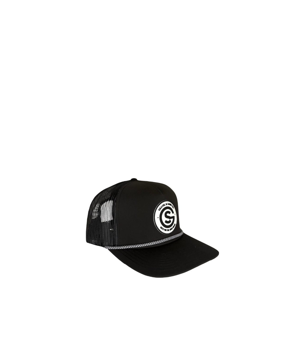 Drift – Water Repellent 5 – Panel Trucker Hat Slate Black