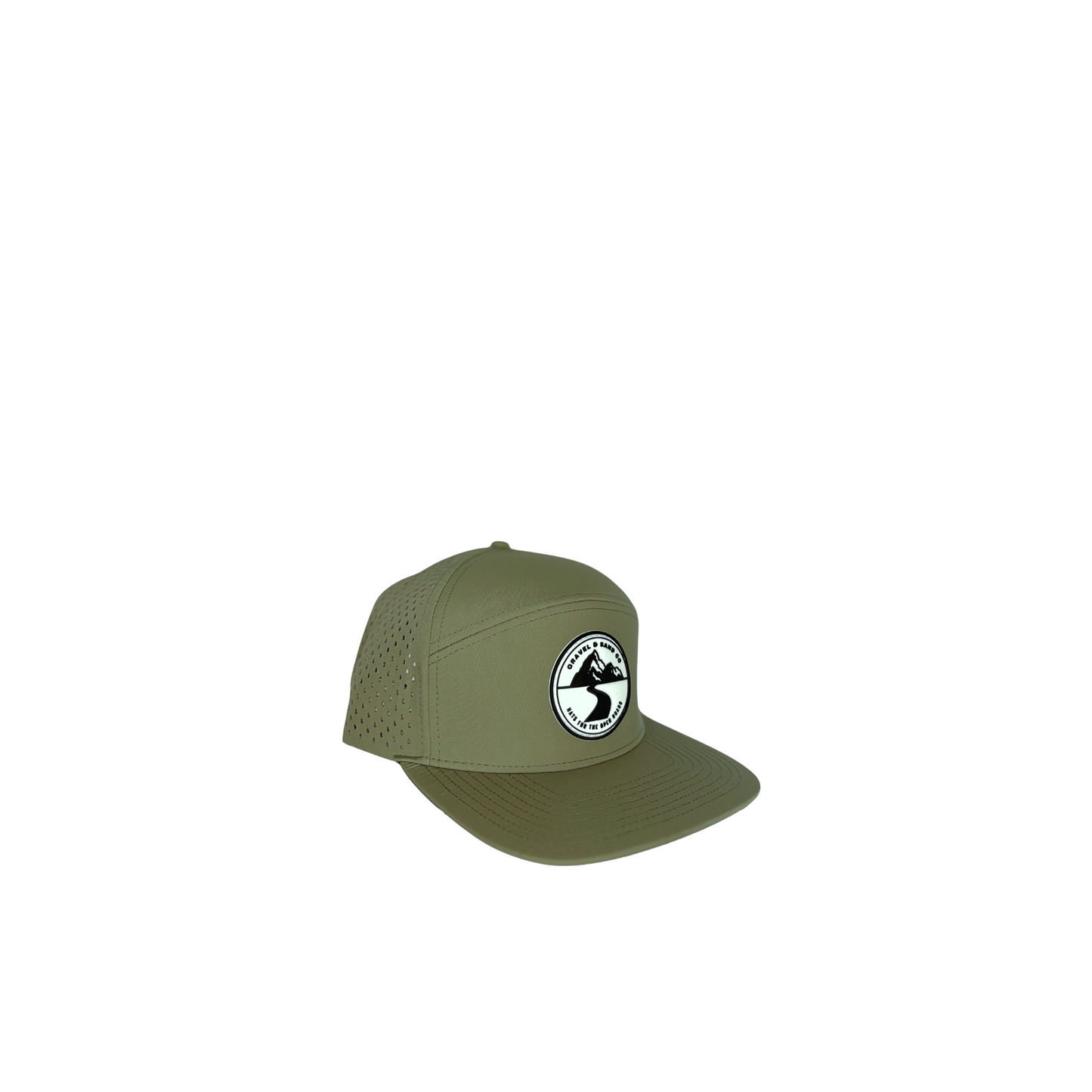 The Origin – Water Repellent 7 – Panel Hat – Steel Moss