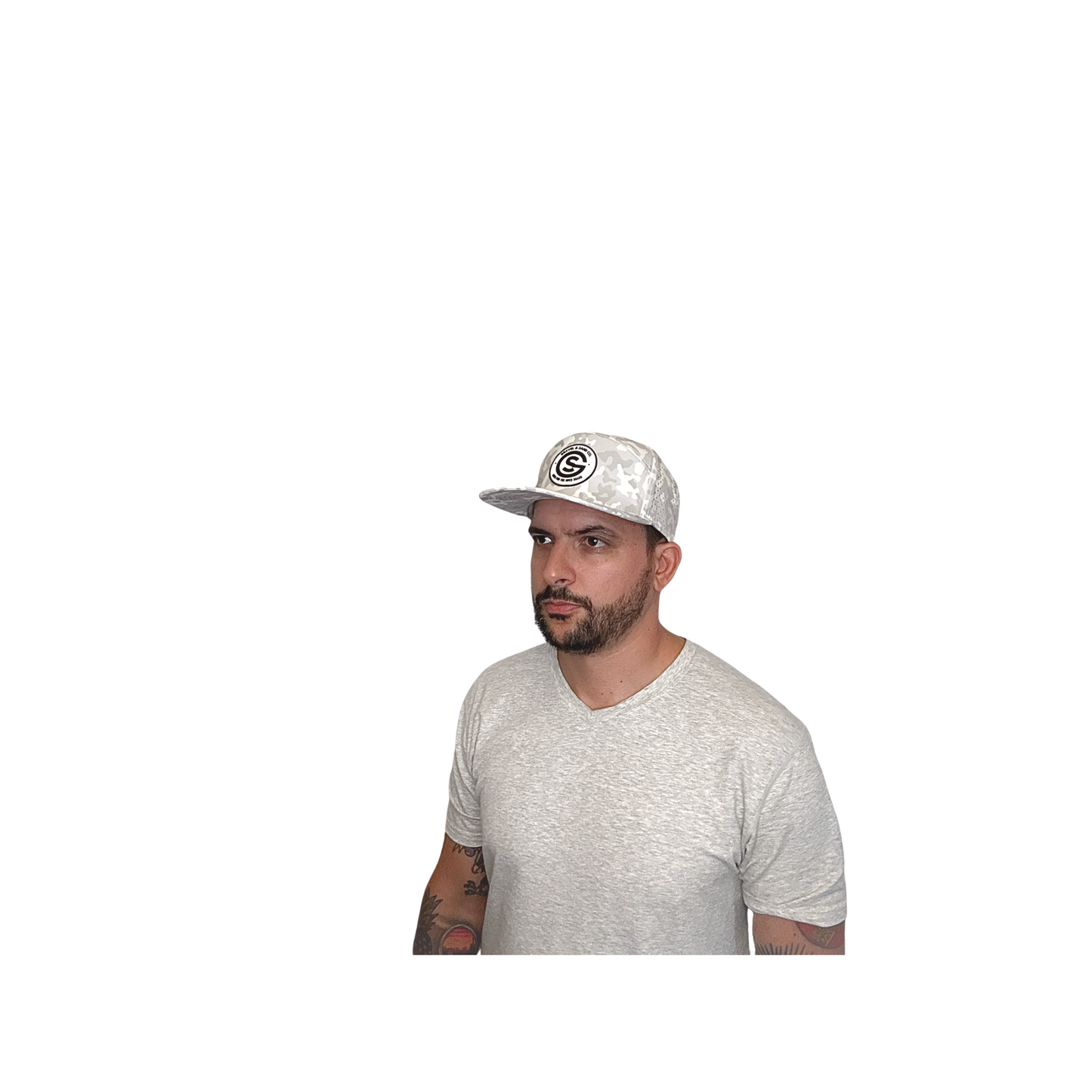 The Origin – Water Repellent 7 – Panel Hat – Stone Fade