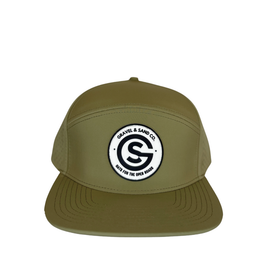 The Origin – Water Repellent 7 – Panel Hat – Steel Moss