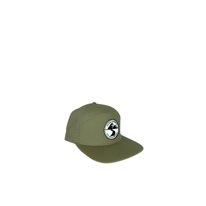 The Origin – Water Repellent 7 – Panel Hat – Steel Moss